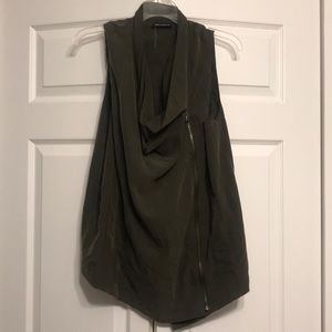 DKNY Zip up Top with Pockets